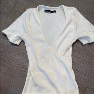 Anercrombie white bodysuit